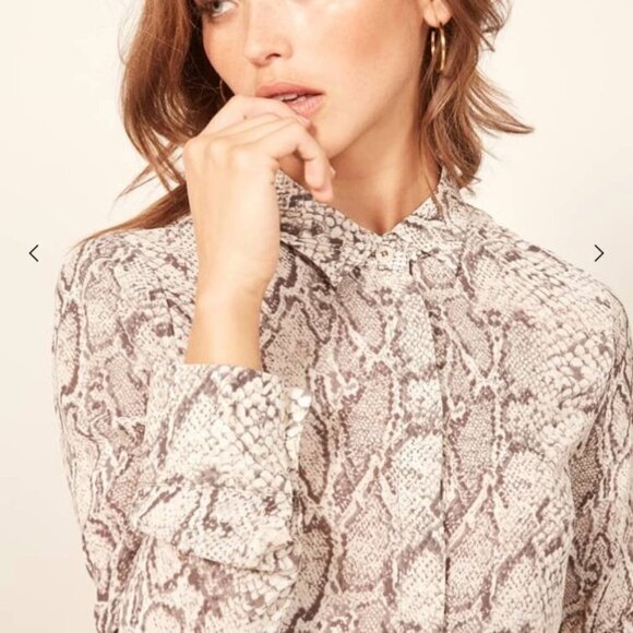 Reformation Violet in Python size S NWT - Picture 4 of 8